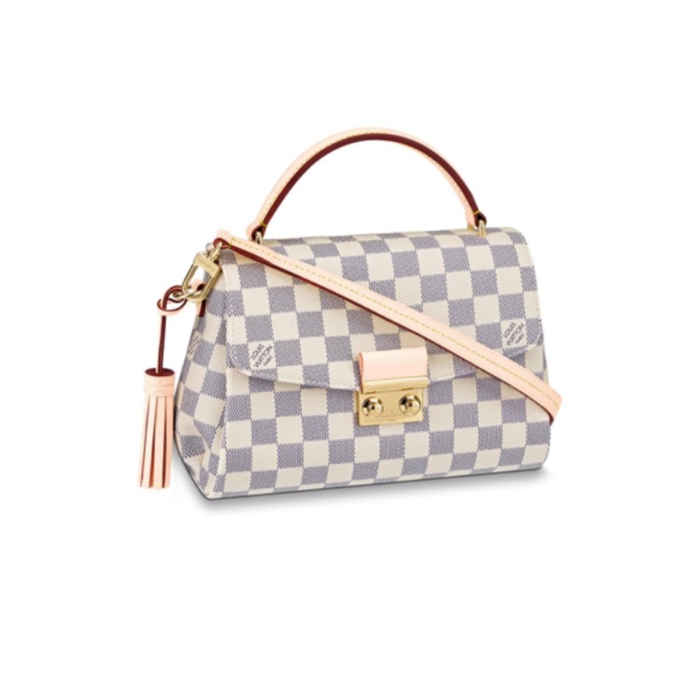 Luis Vuitton Croisette, Damier Azur Canvas